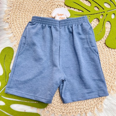 Conj. Regata Rinoceronte Azul Jeans e Bermuda - Verde